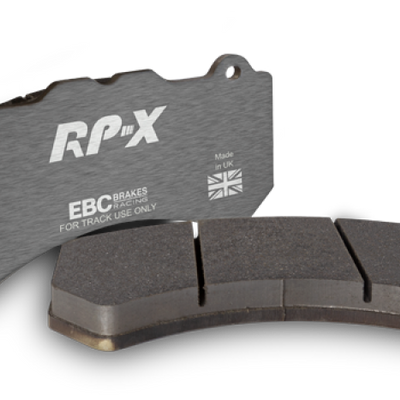 EBC Racing 10-16 Lotus Evora 3.5L RP-X Race Rear Brake Pads