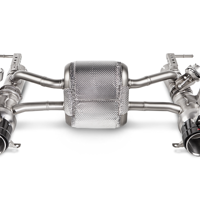 Akrapovic 16-17 Ferrari 488 GTB/488 Spyder Slip-On Line (Titanium) w/ Carbon Tips