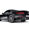 Akrapovic 14-15 Porsche 911 Turbo/Turbo S (991) Slip-On Line (Titanium) w/ Carbon Titanium Tips