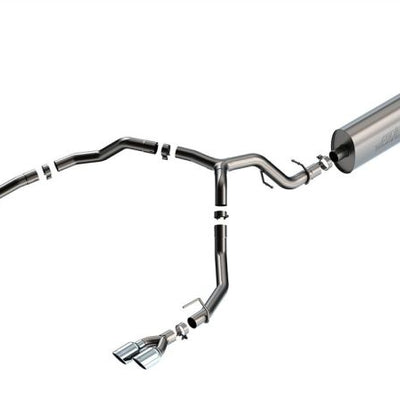 Borla 21-22 Chevrolet Tahoe 5.3L V8 2/4WD 4DR 3.00in/2.75in Touring Cat-Back Exhaust w/ Chrome Tips