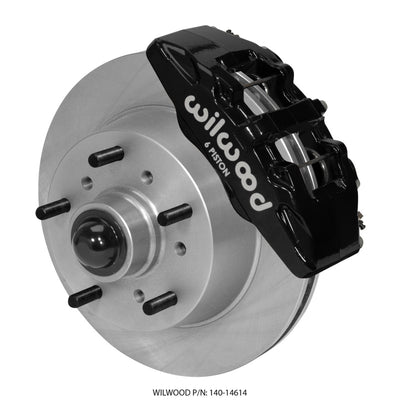 Wilwood Dynapro 6 Front Kit 11.75 Rotor Black 68-72 Ford F100