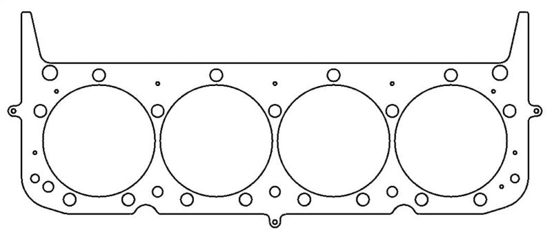 Cometic Chevy Small Block BRODIX BD2000 Heads 4.030in Bore .040in MLS Head Gasket