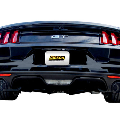 Gibson 2015 Ford Mustang GT Premium 5.0L 3in Cat-Back Dual Exhaust - Black Elite (Ceramic)