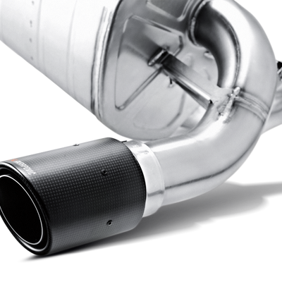 Akrapovic 12-15 BMW 335i (F30 F31) Evolution Line Cat Back (SS) w/ Carbon Tips (Req. Link Pipe)