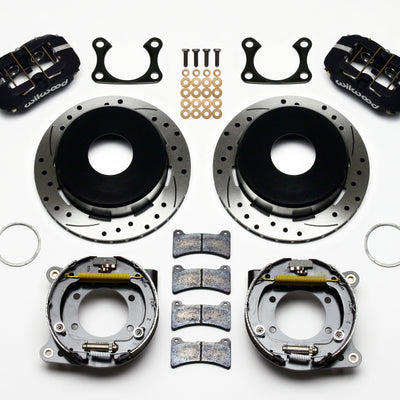 Wilwood Dynapro Low-Profile 11.00in P-Brake Kit Drilled Big Ford 2.36in Offset Currie