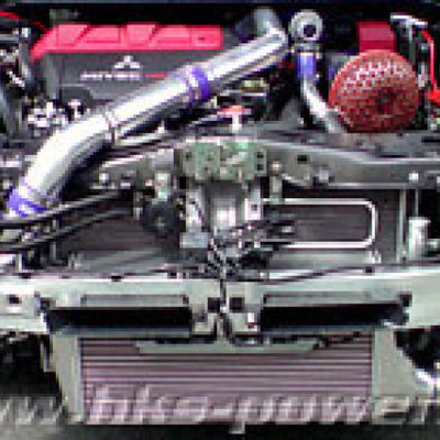HKS Type-2 Front Mount Intercooler includes Full Piping Kit for 08-10 Mitsubishi Evolution X