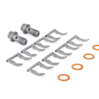 Goodridge 13-15 Nissan Sentra w/ Rear Drum Brakes SS Brake Line Kit