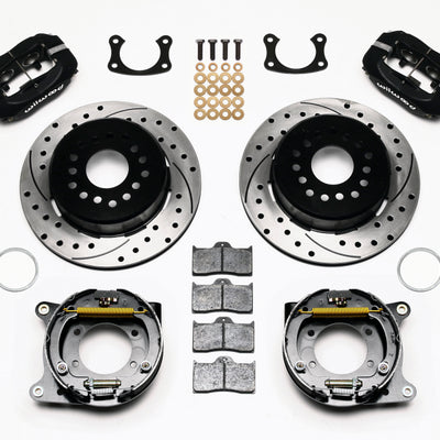 Wilwood Forged Dynalite P/S Park Brake Kit Drilled New Big Ford 2.50in Offset