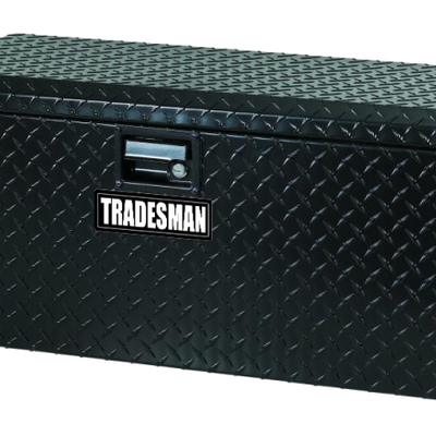 Tradesman Aluminum ATV Flush Mount Storage Box (36in.) - Black