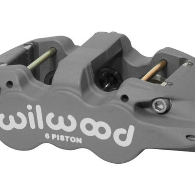 Wilwood Caliper-Aero6-R/H - Type III Ano 1.62/1.12/1.12in Pistons 1.25in Disc