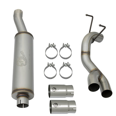 aFe POWER Rebel Series 3.5in 409 SS Cat Back Exhaust w/Pol Tips 14-17 RAM 2500/3500 V8-6.4L Hemi