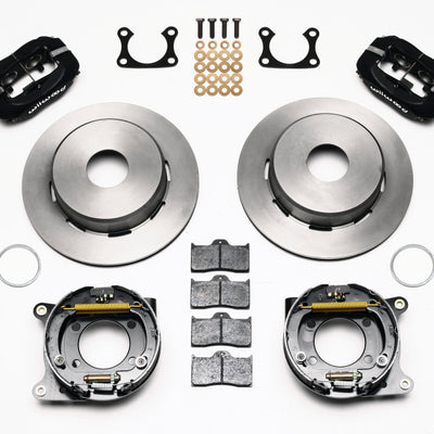 Wilwood Forged Dynalite P/S Park Brake Kit Big Ford 2.36in Offset Currie Blank