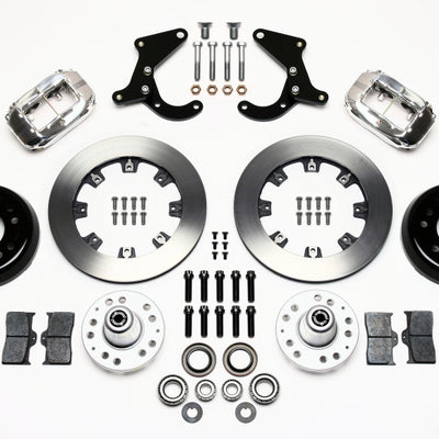 Wilwood Forged Dynalite Front Kit 12.19in Polished 55-57 Chevy