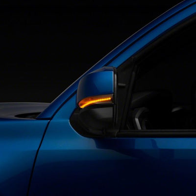 Raxiom 16-23 Toyota Tacoma Axial Series Mirror Mounted LED Sequential Turn Signals- Smoked