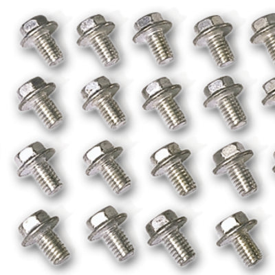 Moroso Chevrolet Small Block/Oldsmobile (w/Multi-Piece Gaskets) Oil Pan Bolts - Set of 18