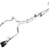 AWE Tuning 4th Gen GM 1500 6.2L 0FG Catback Split Rear Exit (w/ Bumper Cutouts) - Quad Diamond Tips