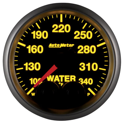 Autometer Elite 52mm 100-340 Deg F Water Temperature Peak and Warn Gauge w/ Electonic Control