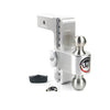 Weigh Safe 180 Hitch 8in Drop Hitch & 2.5in Shank (10K/18.5K GTWR) - Aluminum