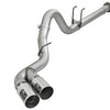 aFe Power 11-14 Ford F250/F350 6.7L Diesel Rebel XD 4in 409 SS DPF-Back Exhaust System - Pol Tips