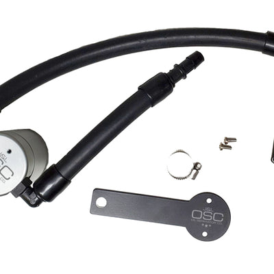 J&L 18-22 Kia Stinger GT 3.3TT Passenger Side Oil Separator 3.0 - Clear Anodized