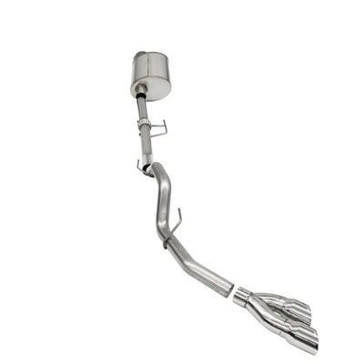 Corsa 2021-2025 Ford F-150 Regular Cab/ 8in Bed 3.5L V6 Sport Cat-Back Single Side Exit-Polished