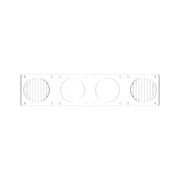 KC HiLiTES FLEX ERA LED Clear Combo Beam Lens for Light Bars