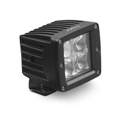 Raxiom Axial Series 3-In 4-LED Cube Light Flood Beam Universal (Some Adaptation May Be Required)