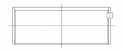 ACL Chevy V8 305/350/400 Race Series Standard Size Main Bearing Set - CT-1 Coated