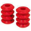 Prothane Universal Coil Spring Inserts - 5in High - Red