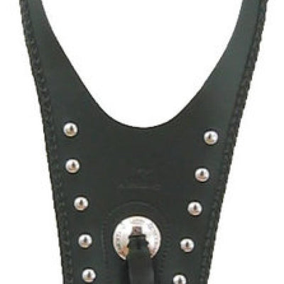 Mustang 99-11 Yamaha V-Star 1100, 00-11 Classic Tank Bib w/Studs - Black