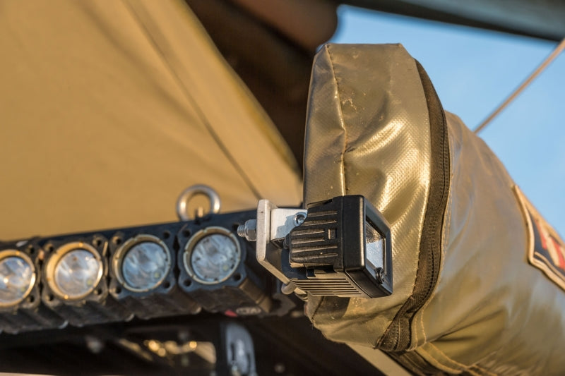 KC HiLiTES C-Series C2 LED 2in. Backup Area Flood Light 20w (Single) - Black