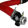 aFe BladeRunner 2.5in Aluminium Hot Side Charge Pipe 15-20 Subaru WRX 2.0T - Red
