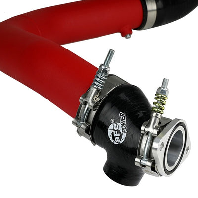 aFe BladeRunner 2.5in Aluminium Hot Side Charge Pipe 15-20 Subaru WRX 2.0T - Red
