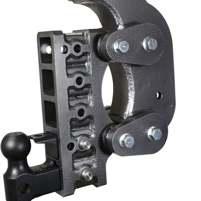 Gen-Y The Boss Torsion-Flex 2in Shank 15in Drop 16K Hitch w/GH-051 Dual-Ball/Pintle Lock/Stab Kit