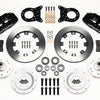 Wilwood Dynapro 6 Front Hub Kit 12.19in 1970-1973 Mustang Disc & Drum Spindle