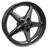 Race Star 92 Drag Star 20x6 5x4.75bc 3.20bs Bracket Racer Metallic Gray Wheel