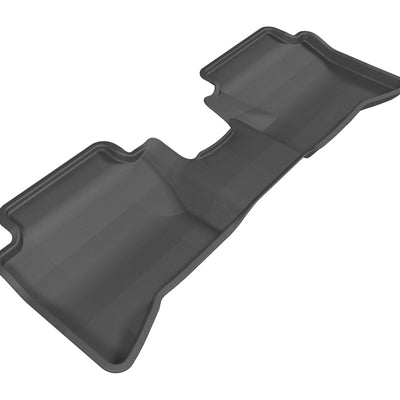 3D MAXpider 2012-2013 Kia Rio/Rio5 Kagu 2nd Row Floormats - Black