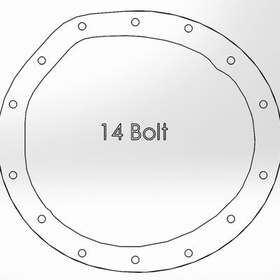 aFe Power Pro Series Rear Differential Cover Black w/Machined Fins 16-17 Nissan Titan XD(AAM 9.5-14)