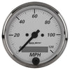 Autometer American Platinum 3-1/8in 0-120mph Electronic In-Dash Programmable Speedometer