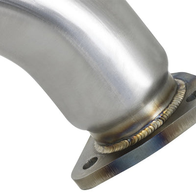 aFe Twisted Steel 3in Rear Down-Pipe/Mid Pipe 2017+ Honda Civic Type R I4 2.0L (t)