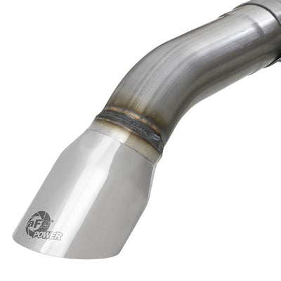 aFe MACH Force-Xp Hi-Tuck 3in. 409 SS C/B Exhaust 15-18 GM Colorado L4-2.5L/V6-3.6L - Polished Tip