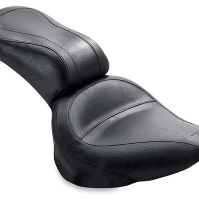 Mustang 84-06 Harley Standard Rear Tire Standard Touring 1PC Seat - Black