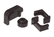 Prothane Chevy Corvette C5 Radiator Isolators - Black
