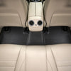 3D MAXpider 17-21 Alfa Romeo Giulia / Giulia Quadrifoglio Kagu 2nd Row Floormats - Black