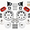 Wilwood Forged Dynalite Front Kit 12.19in AMC 71-76 OE Disc w/o Bendix Brakes