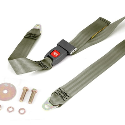 Omix Lap Seat Belt Olive 87-95 Jeep Wrangler YJ