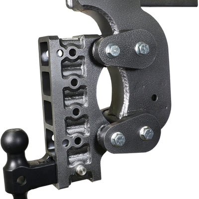 Gen-Y The Boss Torsion-Flex 2in Shank 15in Drop 16K Hitch w/GH-051 Dual-Ball/Stabilizer Kit