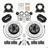 Wilwood Forged Dynalite-M Front Kit 11.30in 1 PC Rotor&Hub-Drill 70-73 Mustang Disc & Drum Spindle