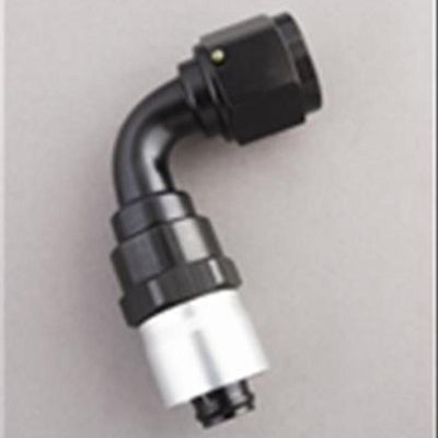Fragola -12AN Male Rad. Fitting x 90 Degree Sport Crimp Hose End