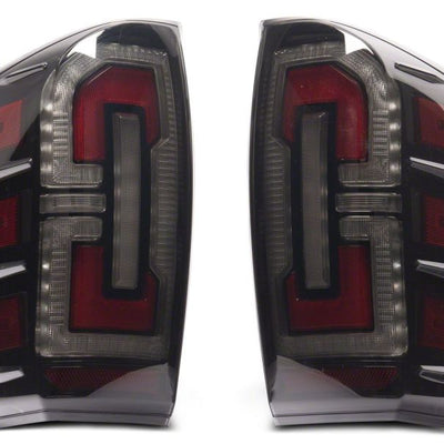 Raxiom 16-23 Toyota Tacoma LED Tail Lights- Blk Housing (Smoked Lens)